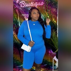 Capella of New York Bright Royal Blue Top - Solid Blue